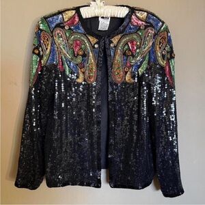 Vintage 80's Leslie Fay Evenings Designer Jacket